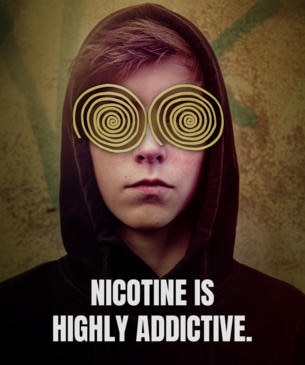 Nicotine is highly addictive